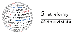 Logo konference 5 let reformy účetnictví státu