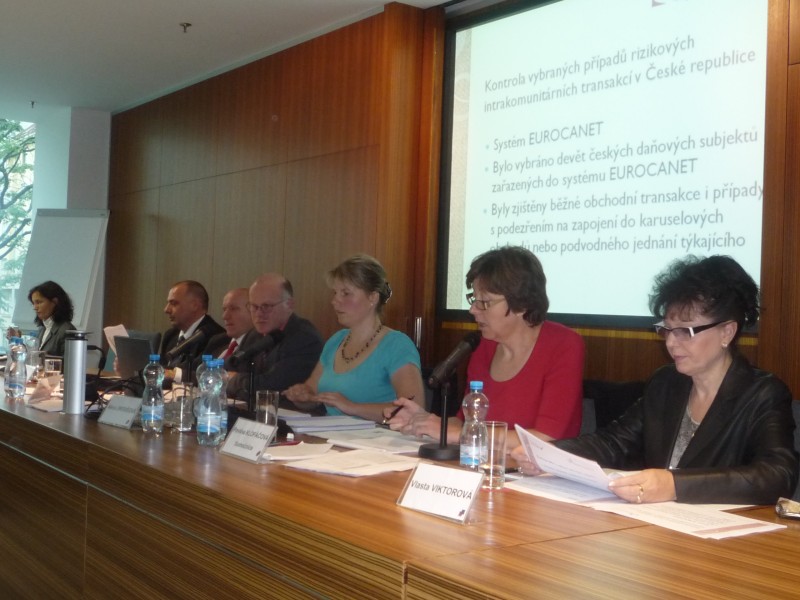 Presentation of findings and evaluation of the VAT parallel audits, October 2011