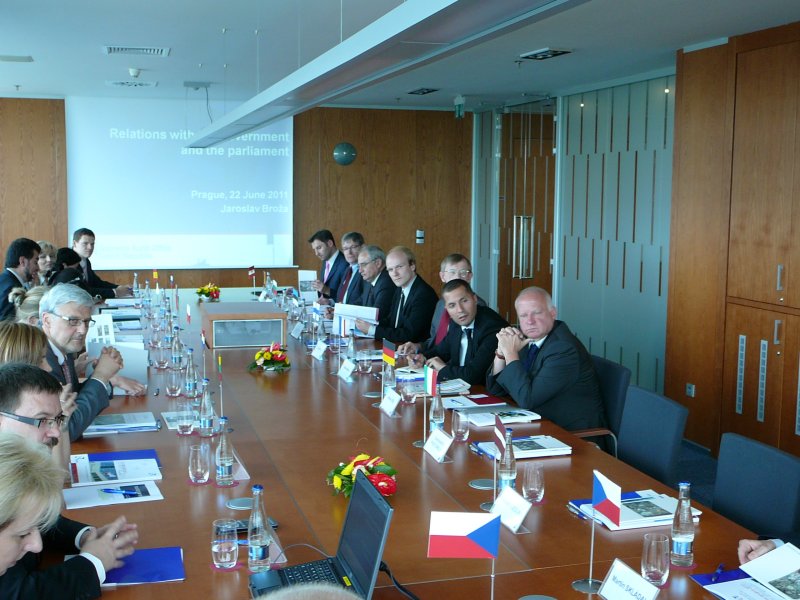 Setkání prezidenta NKÚ s velvyslanci