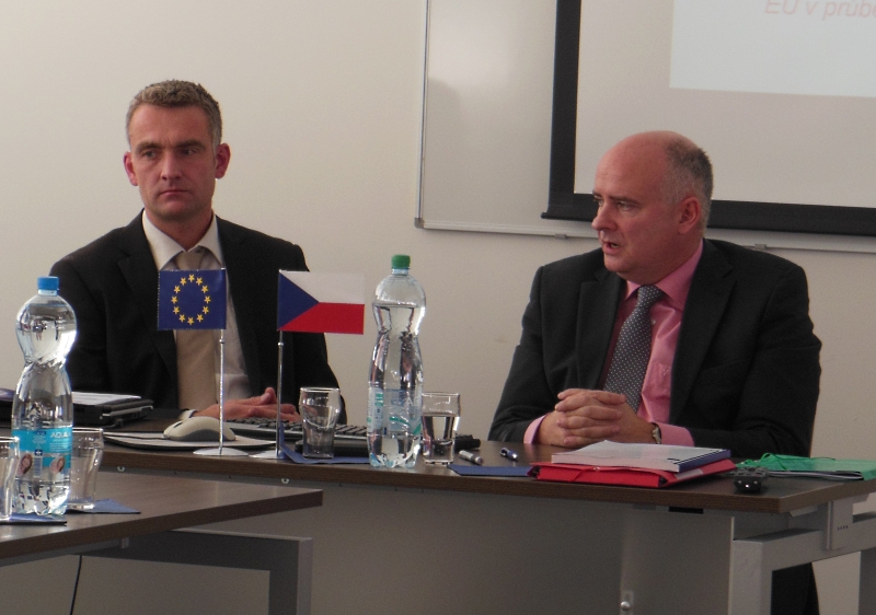 Ing. Marek Brychcín a Ing. Jan Kinšt, člen EÚD (zleva)