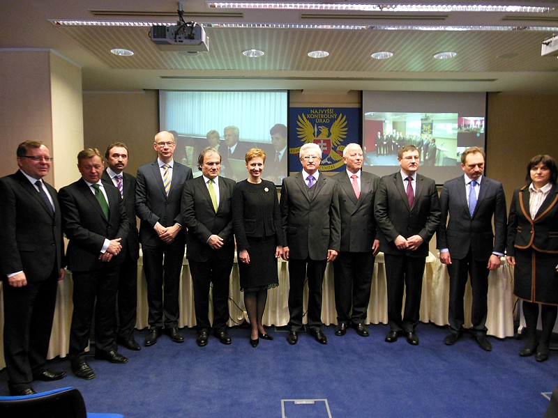 Top representatives from European SAIs, Bratislava, 4.4.2013