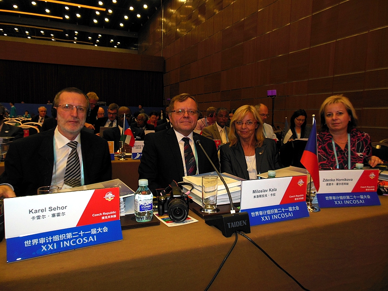 Delegation of the Supreme Audit Office CR - Beijing, China, October 2013