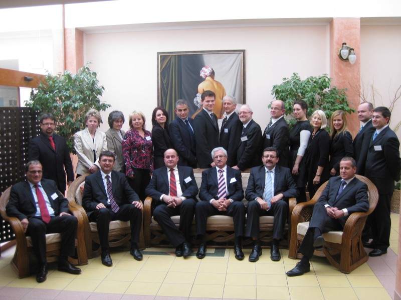 Delegates of SAIs of the Visegrad Group, Austria and Slovenia