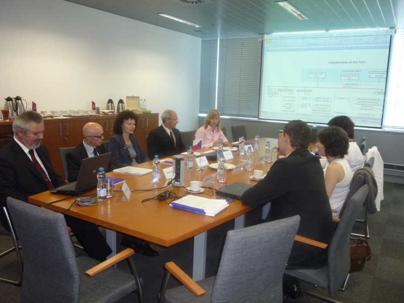 Jednání zástupkyně gruzínské SAI na NKÚ