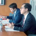Ambassador of the Republic of Korea with SAO’s top representatives