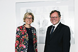 Prezidentka Účetního dvora Rakouska Margit Kraker a prezident NKÚ Miloslav Kala