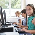 Žáci u počítače