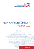 Titulka plánu kontrolní činnosti 2022