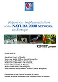 Obálka publikace - Zpráva o výsledcích paralelních kontrol „Implementace soustavy Natura 2000“